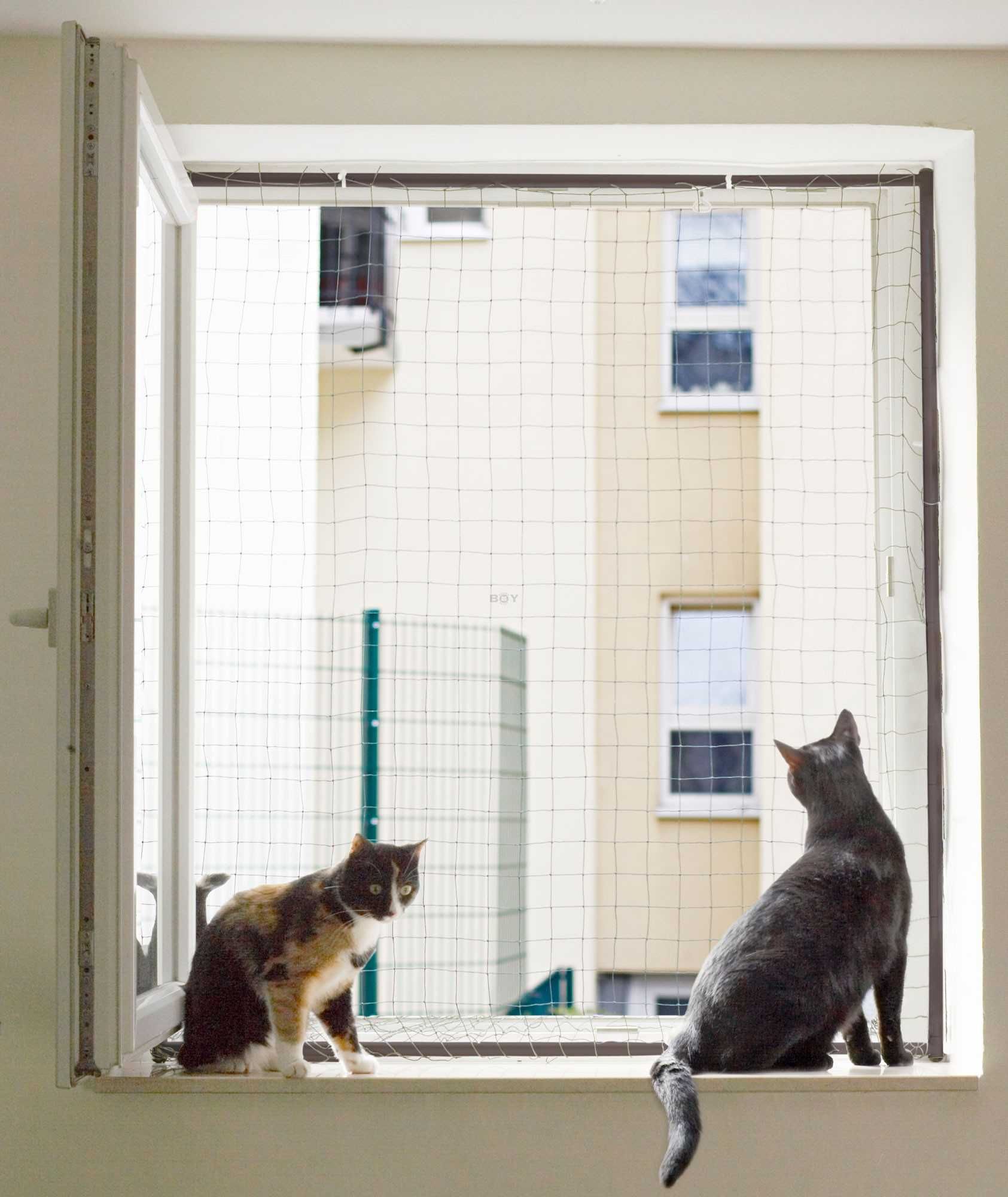 Siatka dla kota, siatka zabezpieczająca okno, zabezpieczająca balkon