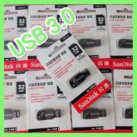 Скоростная флешка Sandisk USB 3.0 32Gb Flash