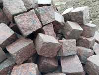 kostka granitowa 15x15 szara brązowa