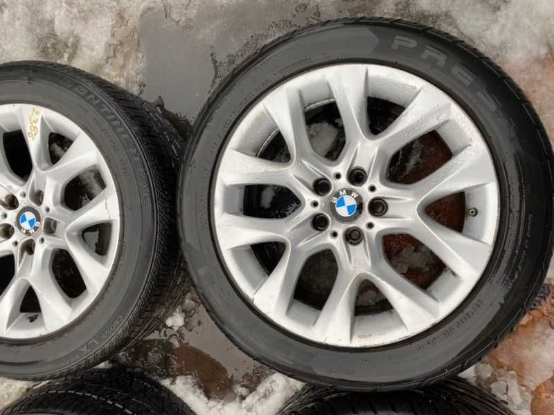 Диски титаны колеса + колпачки BMW X5 E70 R19 36116788007