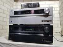 Пульт!5.1 AV ресивер Onkyo TX-NR414, HDMI, USB, 3D, LAN, б/у 3ч/2с