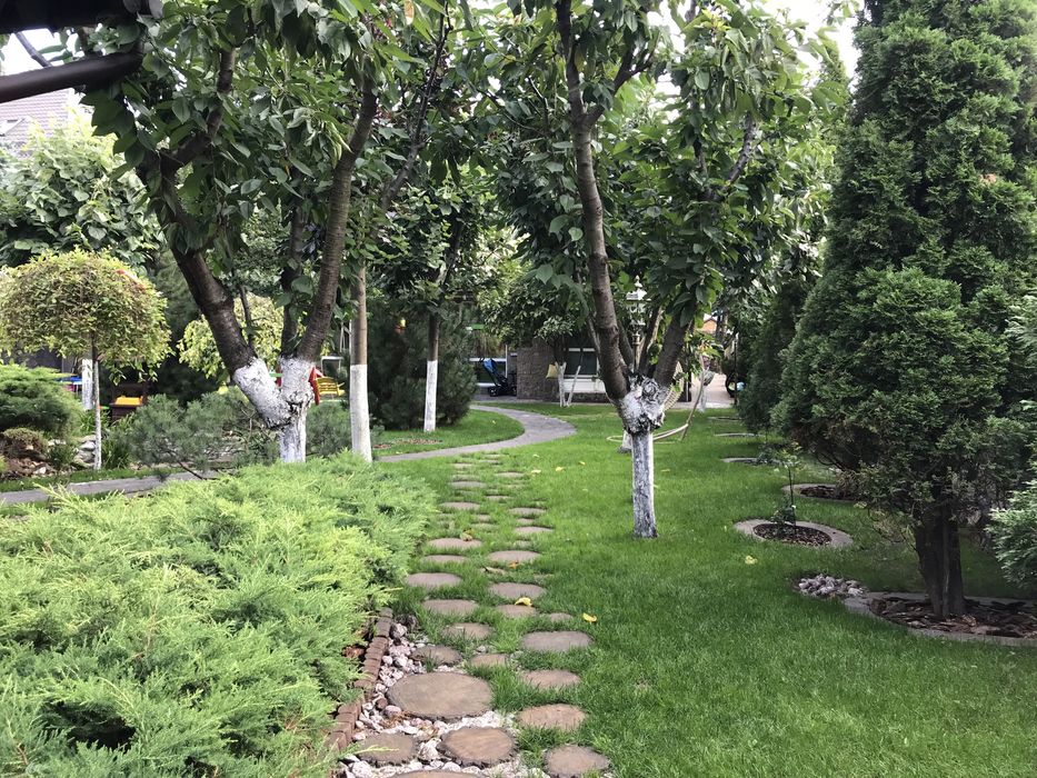 Садівник, ландшафтні роботи, автоматичний полив.