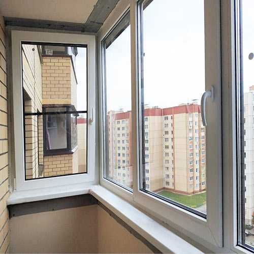 Вікно WDS за 4 дні, REHAU, Акція на серію WDS 76 , Балкони під "КЛЮЧ"