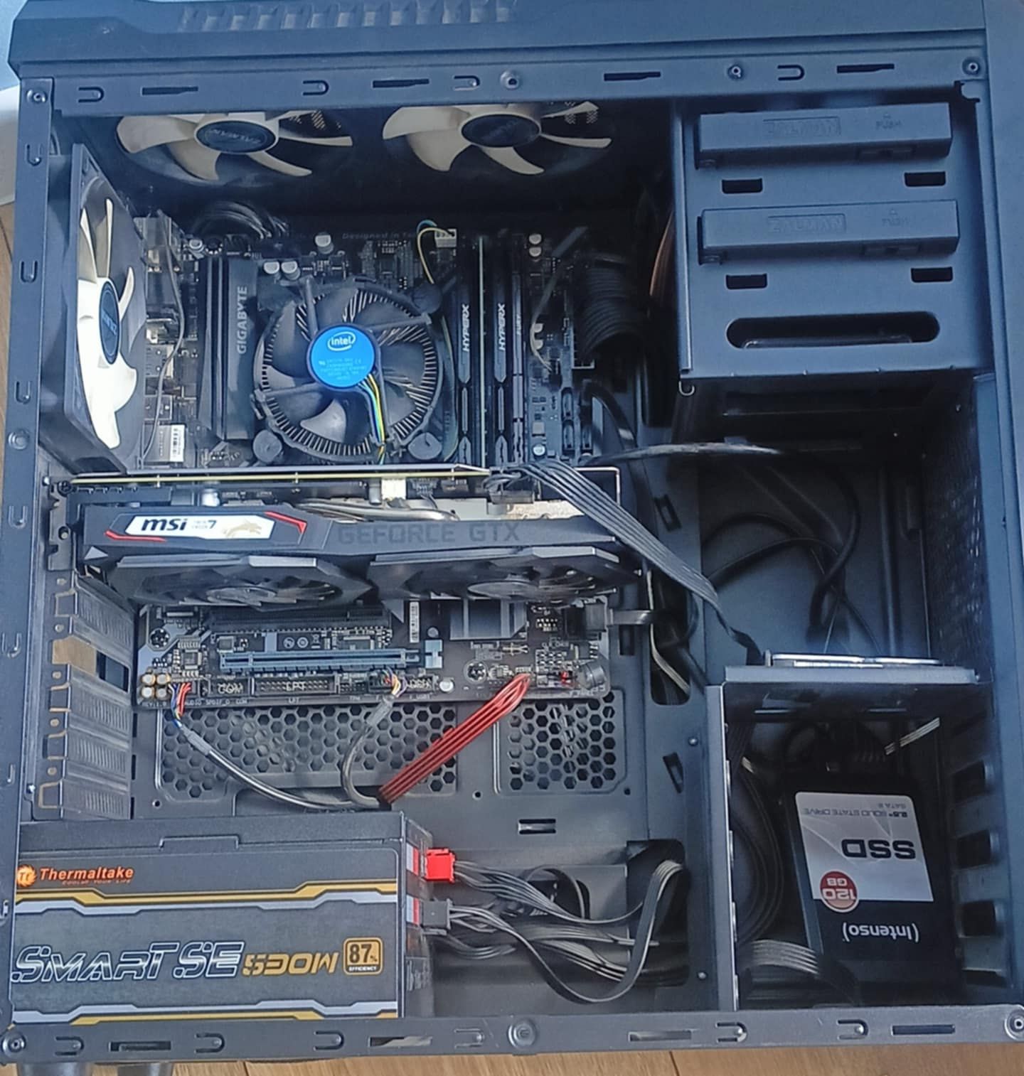 Gracz i5 9400f, gtx 1660 super 6gb, 32gb DDR4, Thermaltake 530w