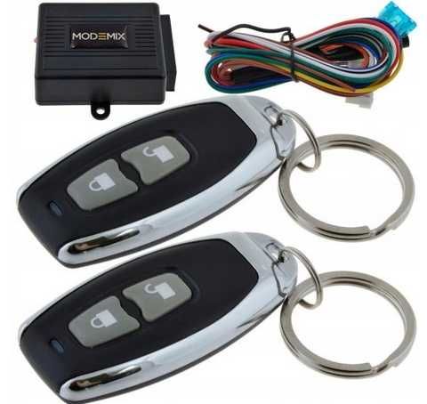 Uniwersalny Sterownik Zamka Centralnego 2 Piloty Zestaw z Baterią