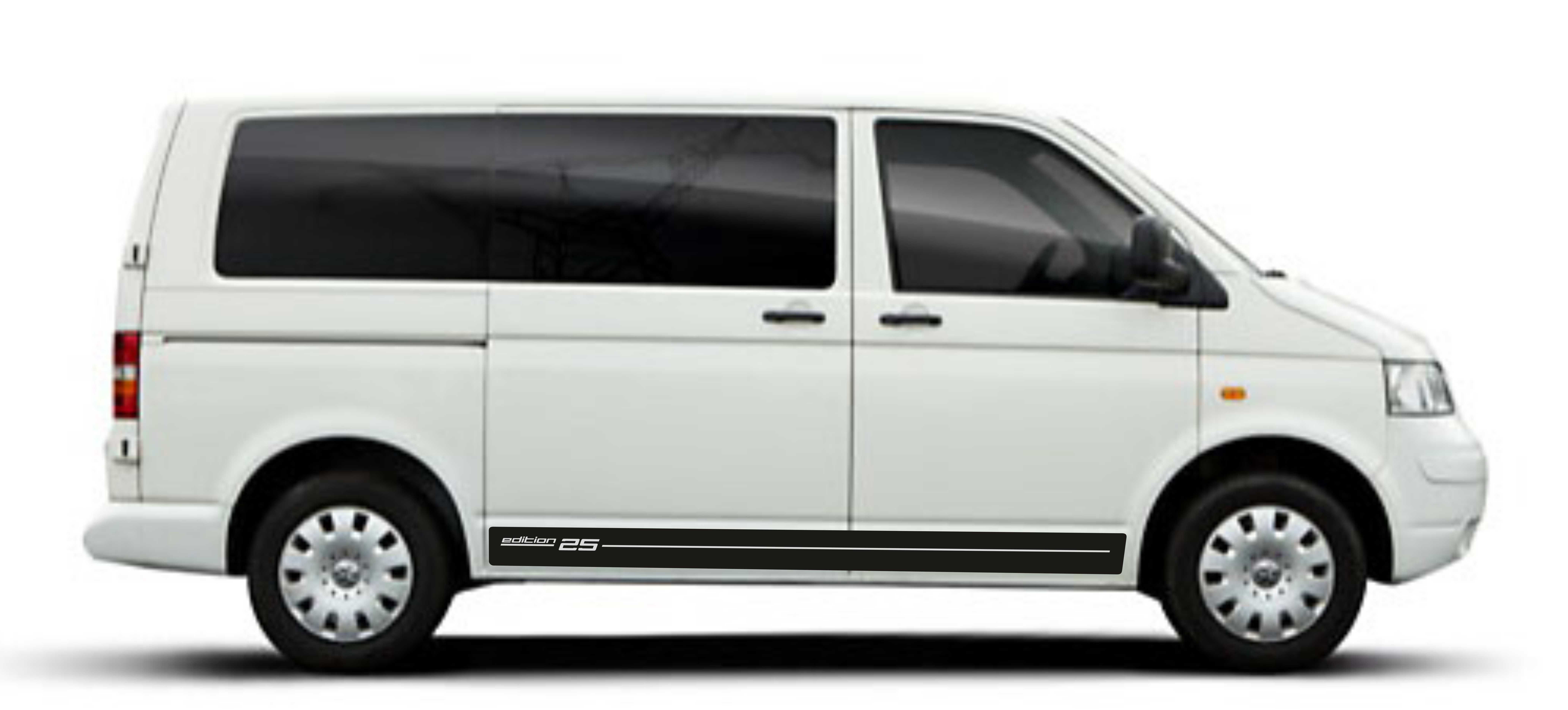 Наклейки Volkswagen Transporter T5 25 edition