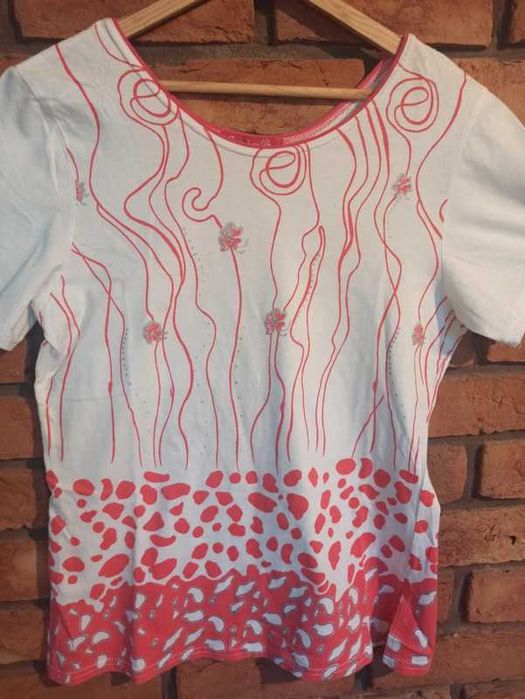 Trzy koszulki letnie XL/42 bawełna