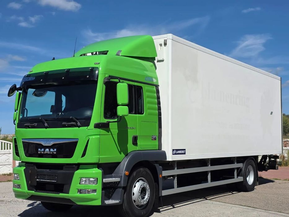 MAN TGM 18.340 / 18.290 / 15.290 / IZOTERMA / WINDA / 19PALET /E6  / SPROWADZONY / AUTOMAT / SYPIALKA / PIERWSZY WŁAŚCICIEL / BOCZNE DRZWI / STAN BARDZO DOBRY