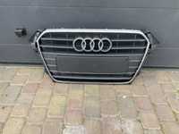 Grill atrapa gril audi a4 b8 lift pdc znaczek czujniki chrom