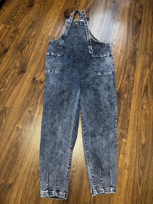 Стильний брендовий джинсовий комбінезон