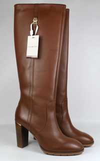 Nowe z wadą Tommy Hilfiger Kozaki Feminine  Hardware Longboot roz. 39