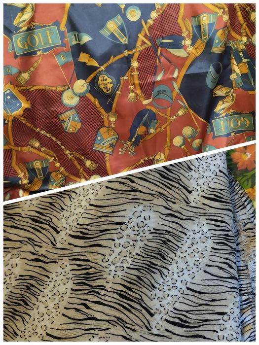 Ткани шёлк искусственный, атлас