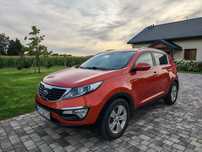 Kia Sportage KIA SPORTAGE BEZWYPADKOWA hak Polska dystrybucja kolor Techno Orange