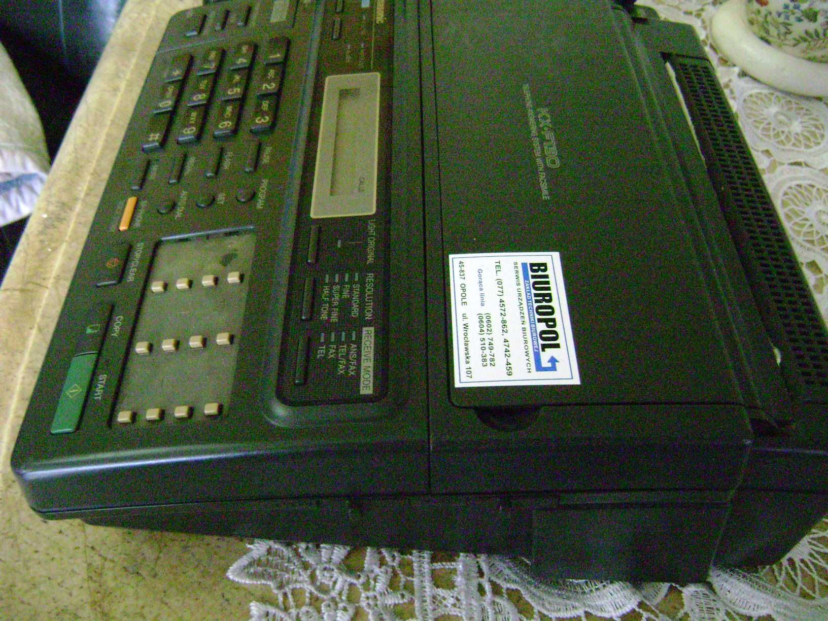 fax panasonik kx f130