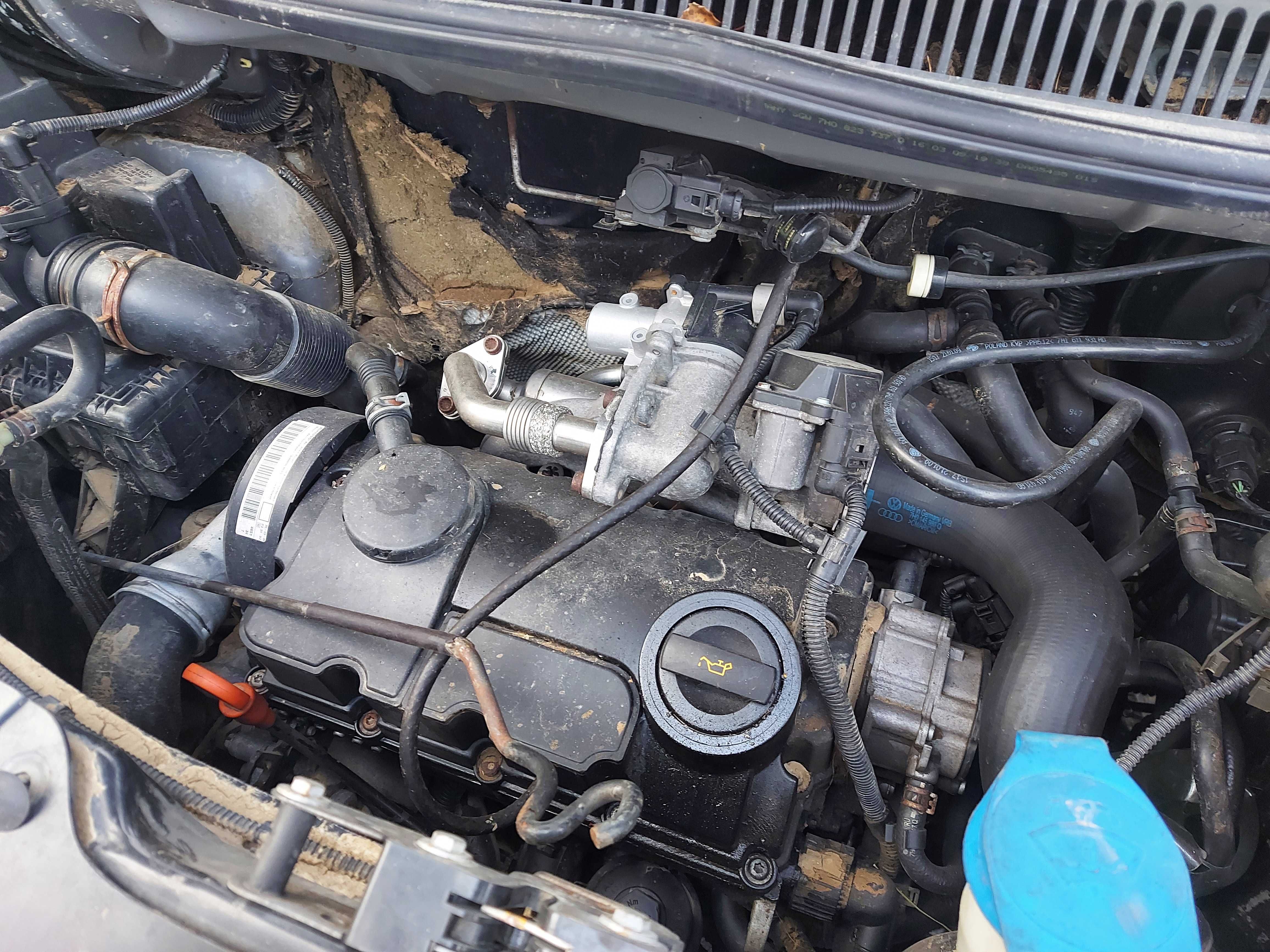 Silnik VW Transporter T5 Caravelle 1,9 TDI BRR FV dostawa