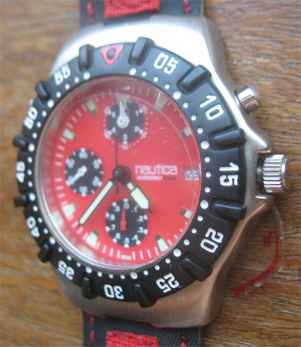 Relógio Nautica - Chrono, 50M (Movimento Epson/Seiko)