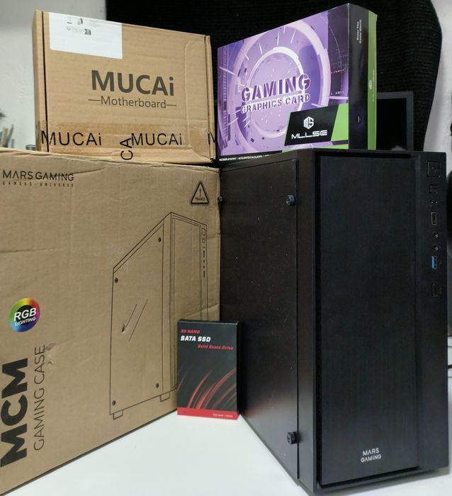 PC gamer Core i5 3470 3,7ghz+GTX 750ti +10gb+620gb