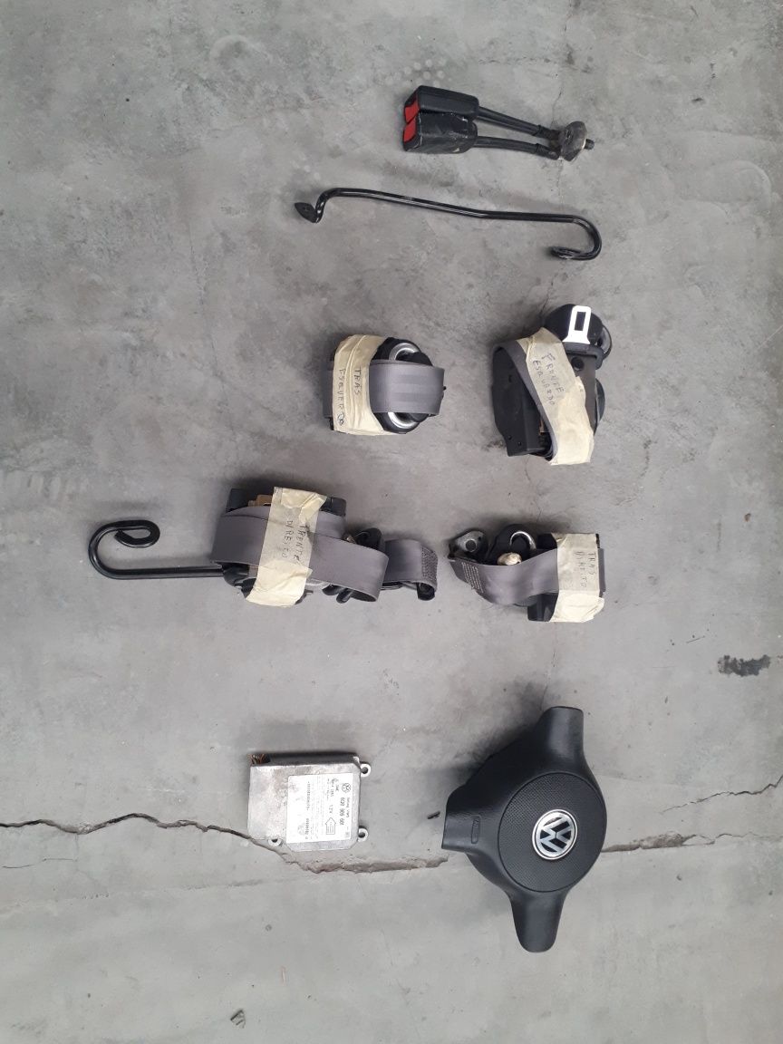 Peças vw lupo cintos, airbag, centralina.