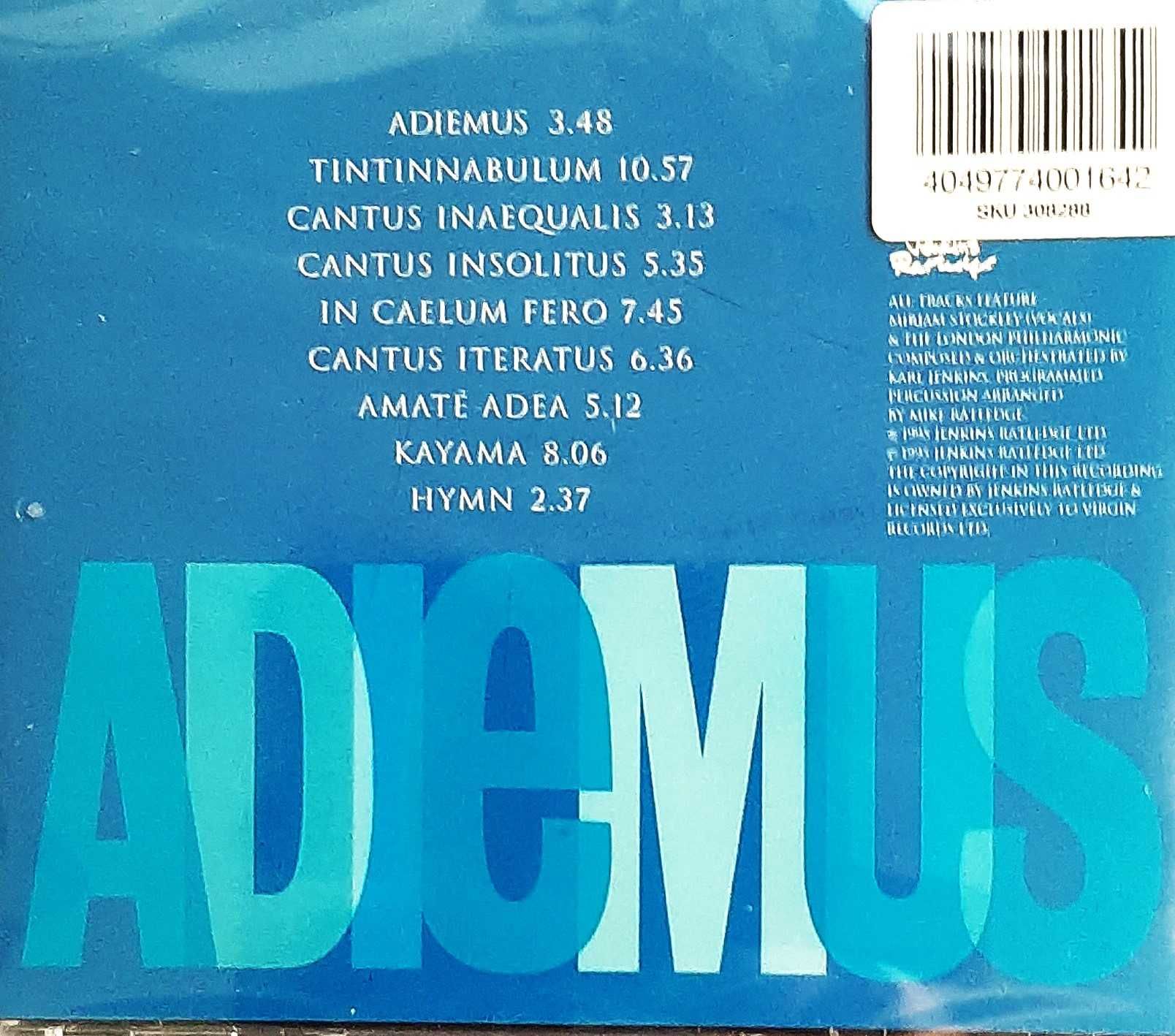 Wspaniały Album CD ADIEMUS - Songs Of Sanctuary CD Nowy