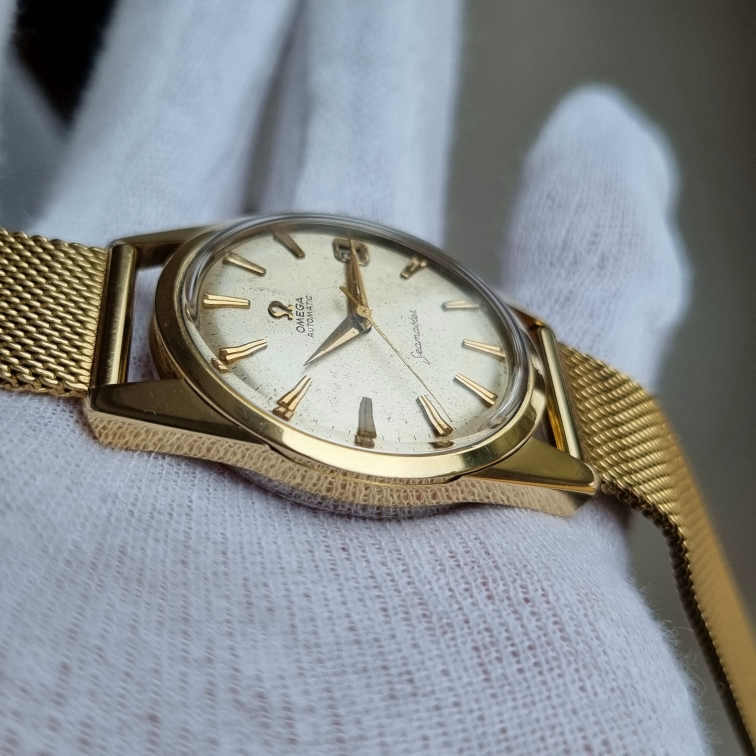 Zegarek Męski Omega Seamaster Automatic lata 1961 piękny stan ! 34 mm