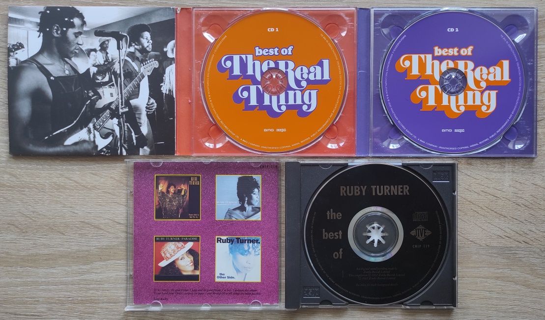 Фирменные CD Beatles, Billie Holiday, The Real Thing,Ruby Turner,Битлз