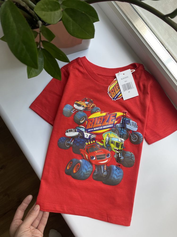 Нова оригінальна футболка Blaze для хлопчика 3 роки