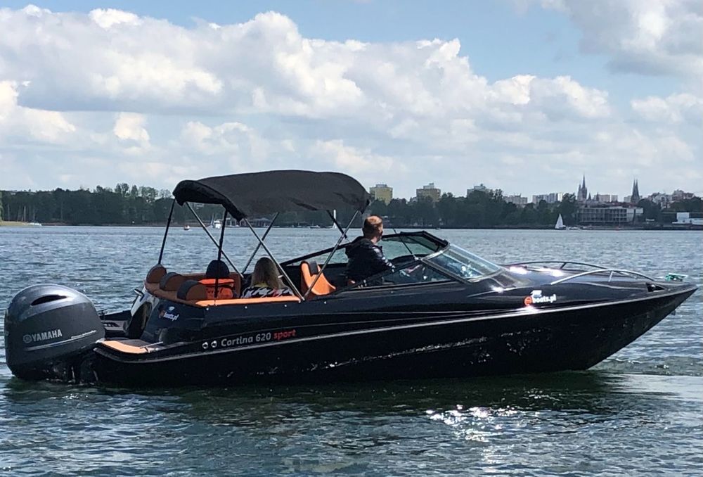 Cortina 620 - nowa łódź motorowa kabinowa od mboats