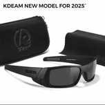 OKULARY PRZECIWSŁONECZNE. Polaryzacyjne HD. Matte Black. Sportowe 2025