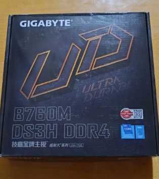 Материнская плата Gigabyte B760M DS3H DDR4 Новая Гарантия