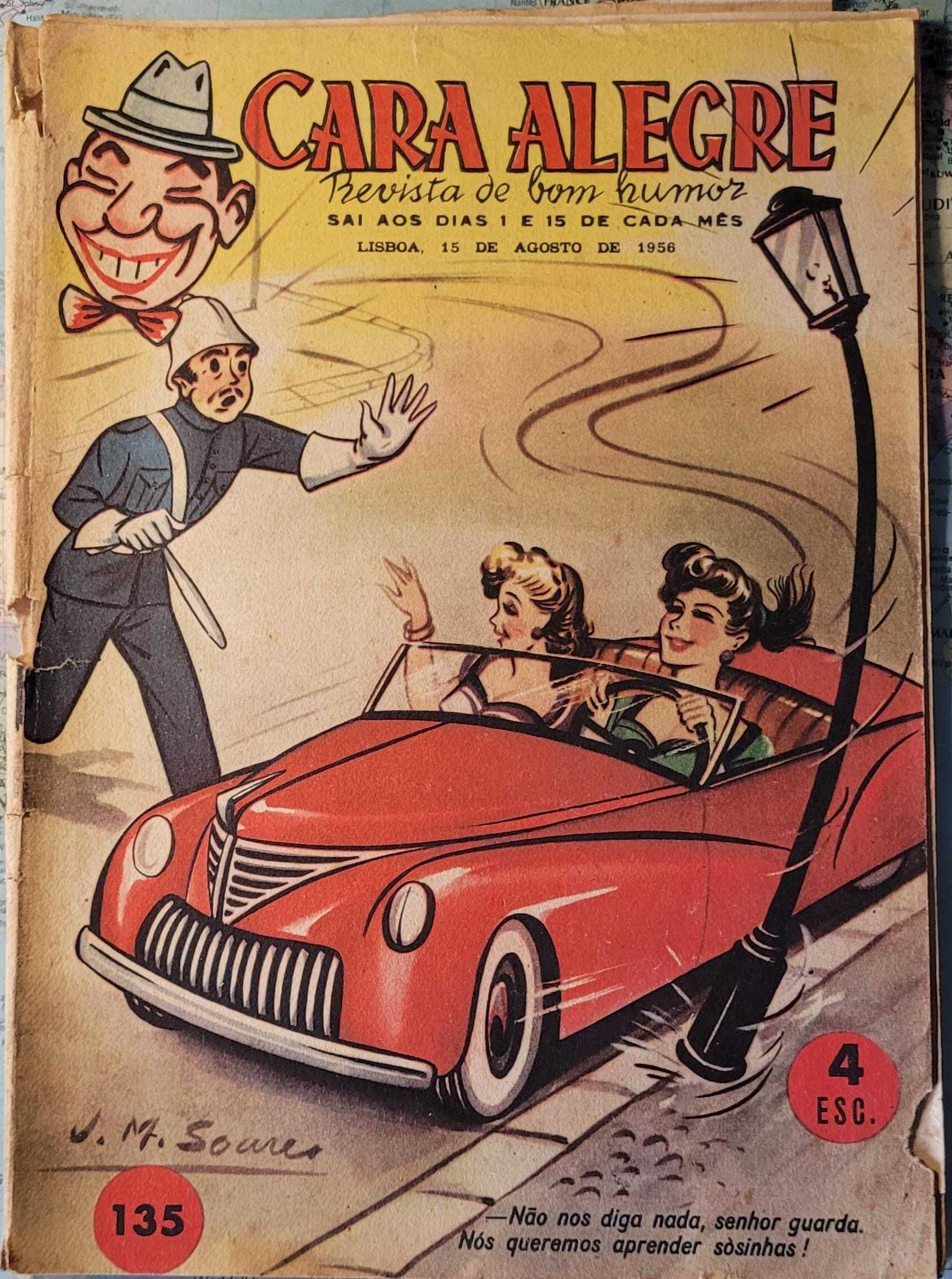 revistas de humor, antigas e cuidadas