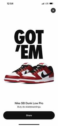 Dunk low varisty red and white