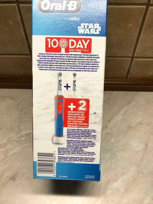 Szczoteczka Oral-B Star Wars KIDS chłopiec