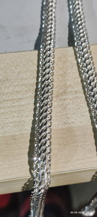 Серебряная цепочка Венеция(питон) американка 925 проба
