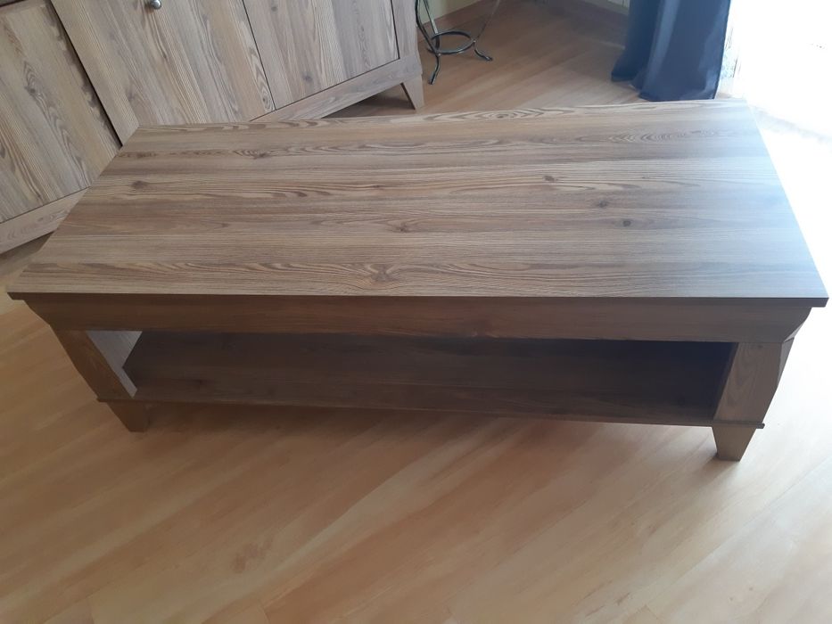 Ława z półką ,jak nowa