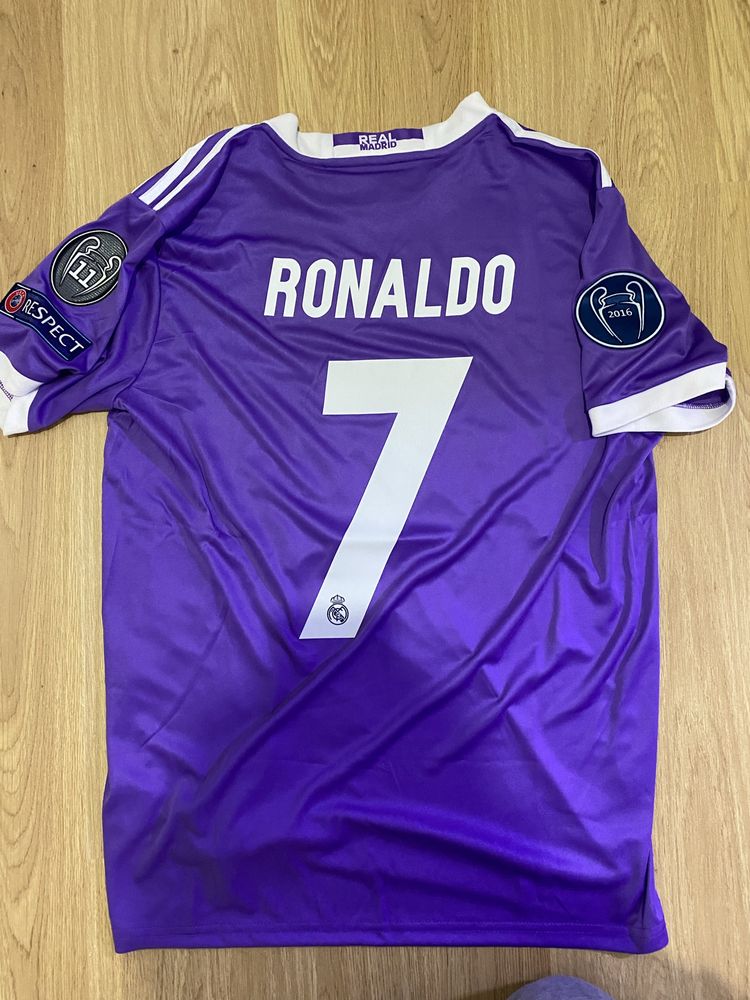 Camisola Real Madrid Ronaldo Final Champions 2017