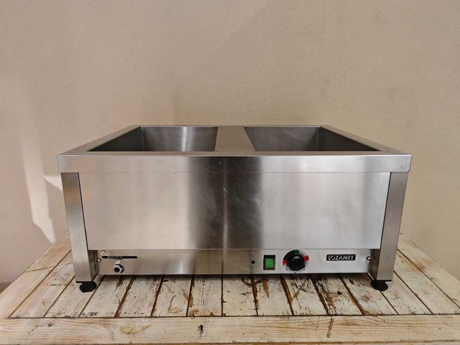 Bemar grzewczy Lozamet 2x GN 1/1 – 2,4 kW, stal nierdzewna