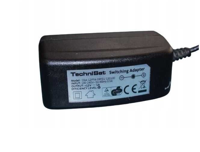Zasilacz wtyczkowy TechniSat 12V 1A 12W 5.5x2.1 DSA-12PFA-09FEU