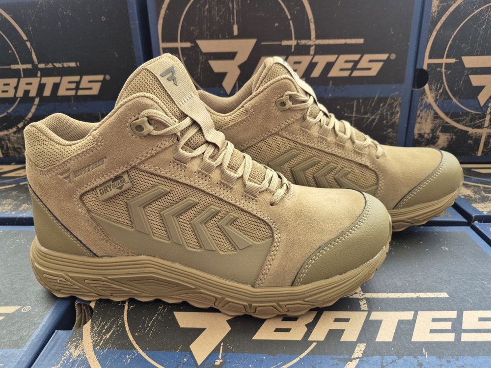 ЗНИЖКА‼️Кросівки тактичні дихаючі койот Bates Rush Shield Mid DRYGuard