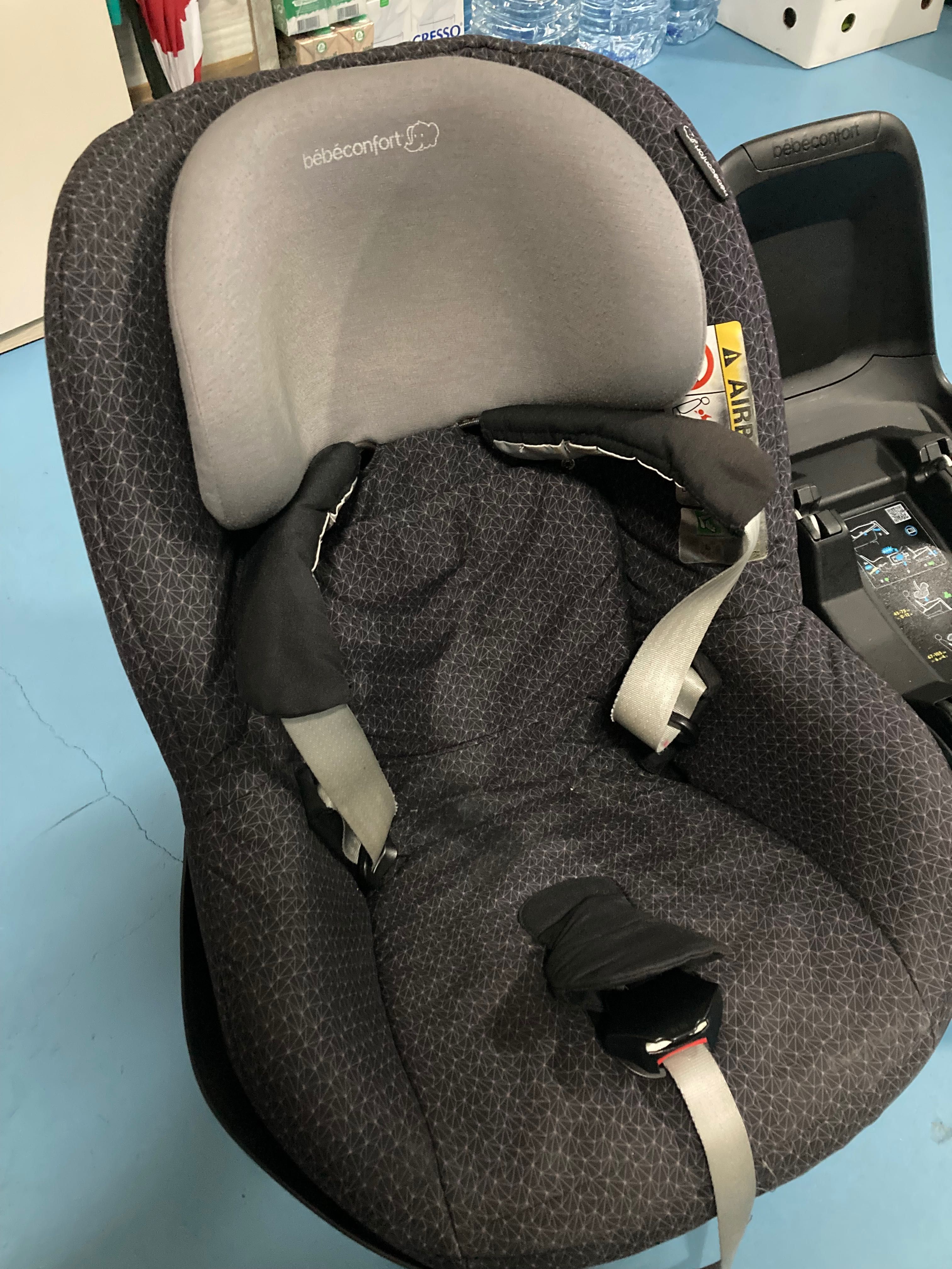 Cadeira auto e Isofix