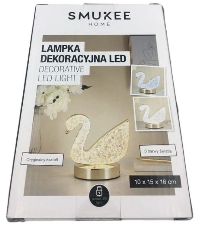 Lampka led labedz smukee