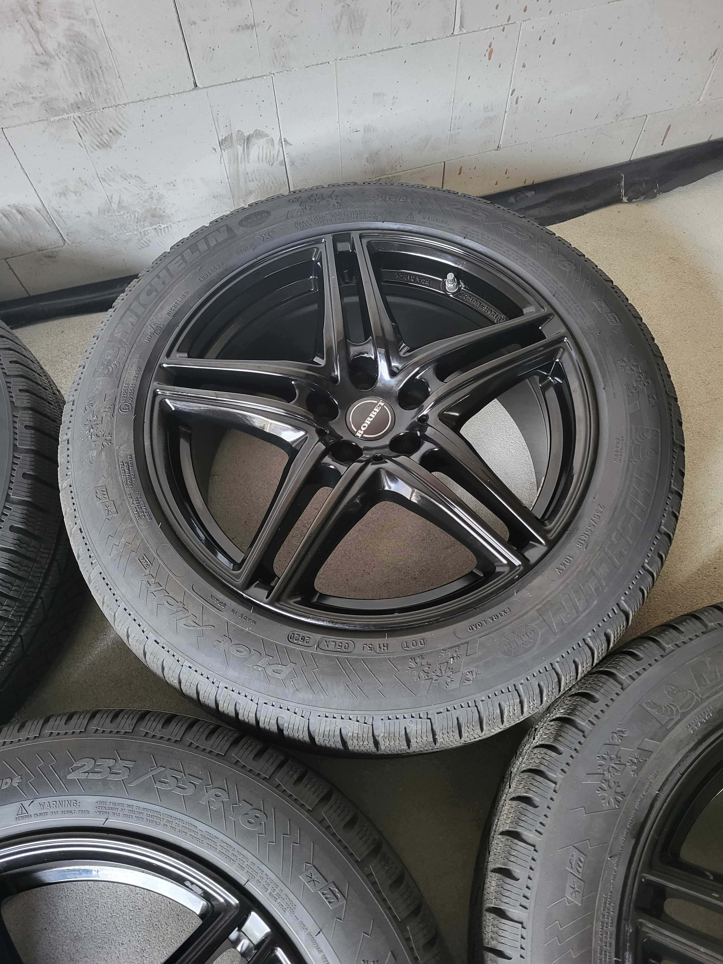 [k55] Koła zimowe BMW 18 Cali 5x112 Michelin 235/55/18 BMW x3 x4 20r