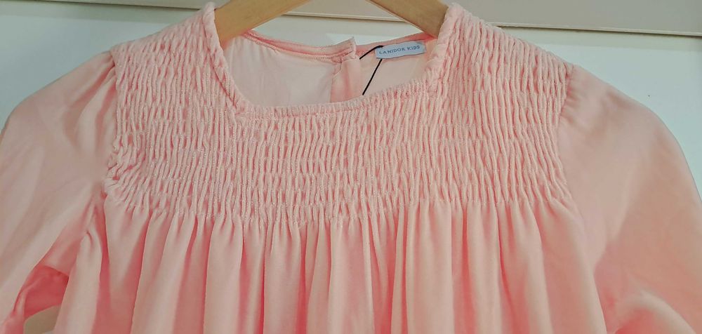 Vestido de veludo Lanidor (Novo): Tam 8 Anos