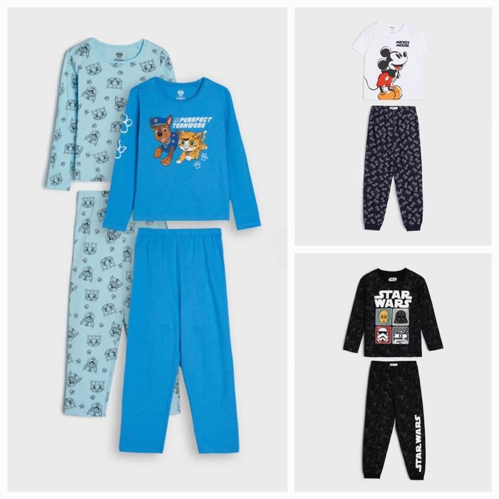 Піжама, лонгслів, штани Disney, Star Wars Sinsay, 3, 4, 5 років