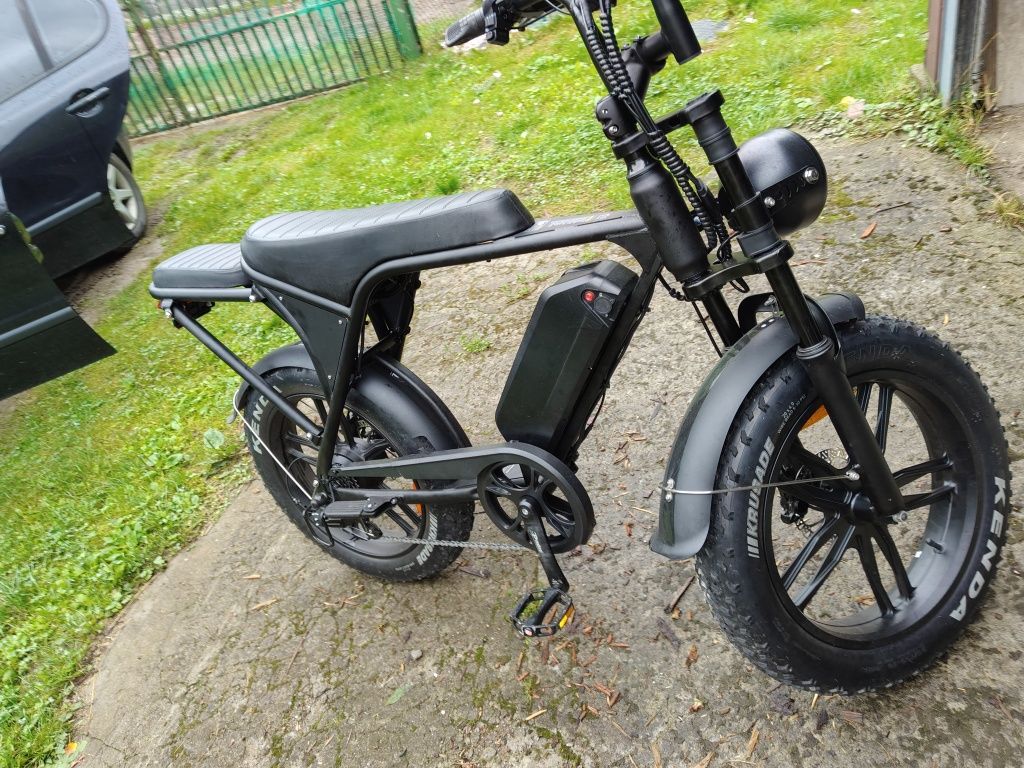 Rower elektryczny Fat bike V8 pro 2025 na 2 osoby
