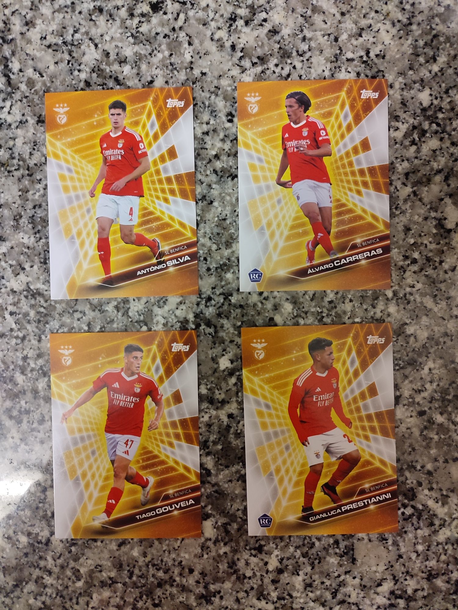 Coleção completa - Cartas Benfica Fan Set