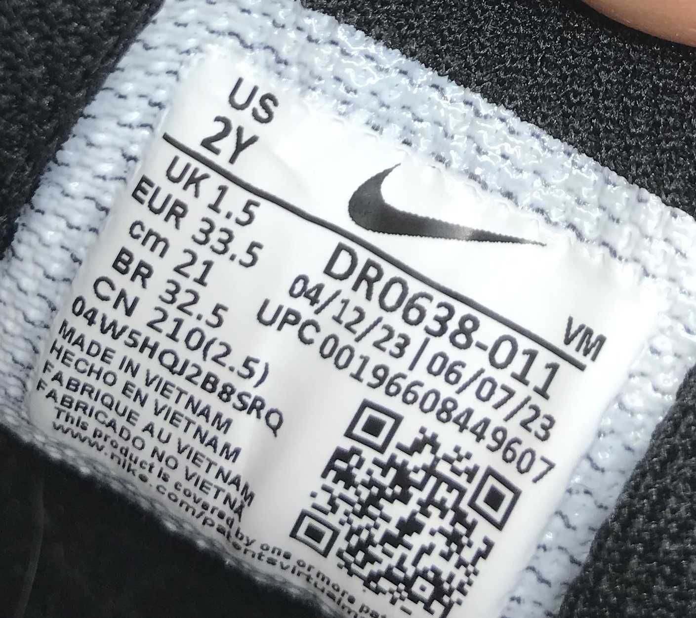 NIKE Air Max 97 r.33,5 oryginalne buciki dziecięce stan BDB