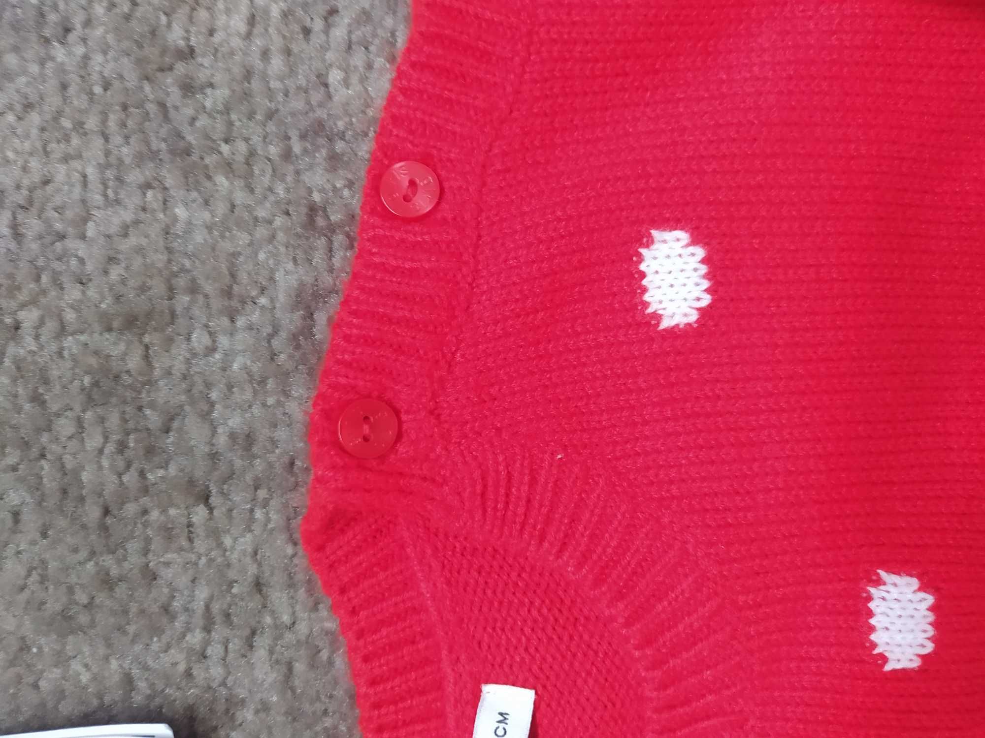 Świąteczny sweterek Reserved 98cm