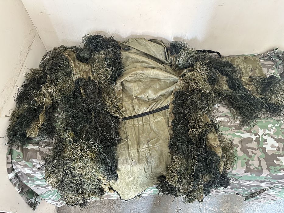 Маскувальна накидка Mil-Tec Ghillie Parka