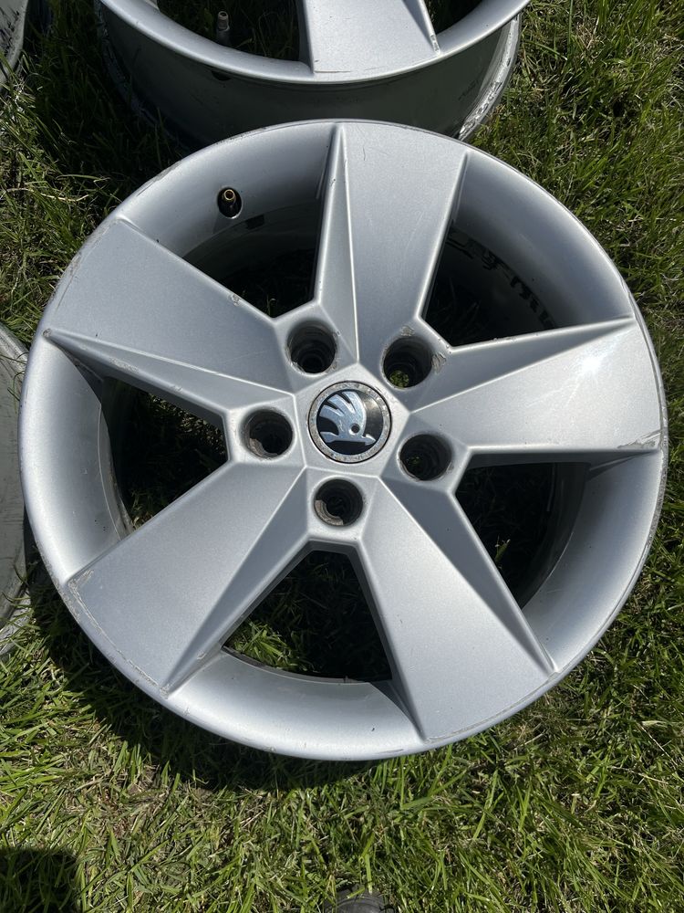 Диски Skoda R16 5/112 Octavia A5, A7, Rapid, Superb.