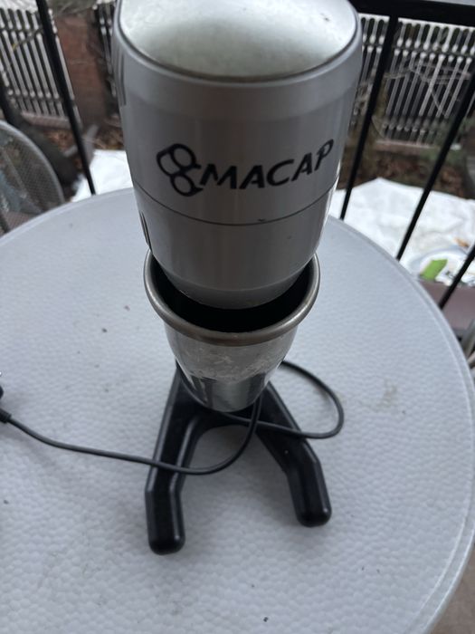 Миксер для молочных коктейлей. Macap made in Italy.